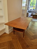 Elegant wooden coffee table