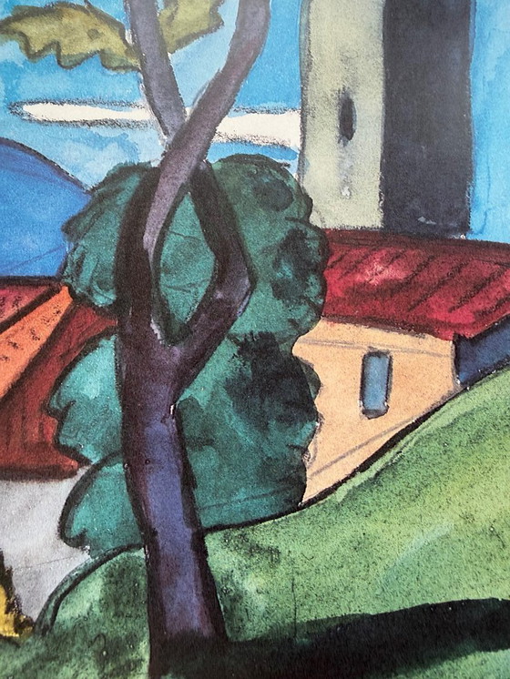 Image 1 of Hermann Hesse (1877–1962), Föhn, 1924, copyright Heiner Hesse, Arcegno 1993, Printed in Germany