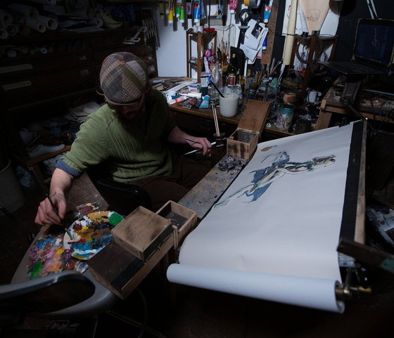 Image 1 of Florent KUBLER - Light Freedom - Artist's Painting