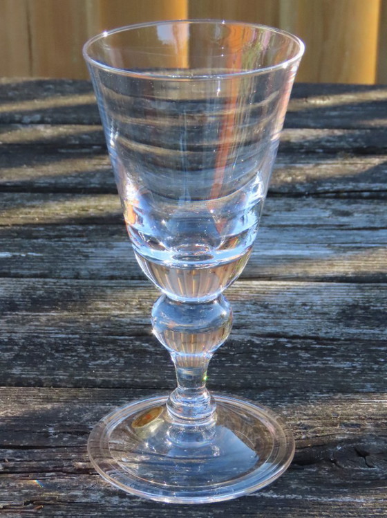 Image 1 of Set di 7 bicchieri di cristallo Royal Leerdam - Baluster - Restauro Colonial Williamsburg