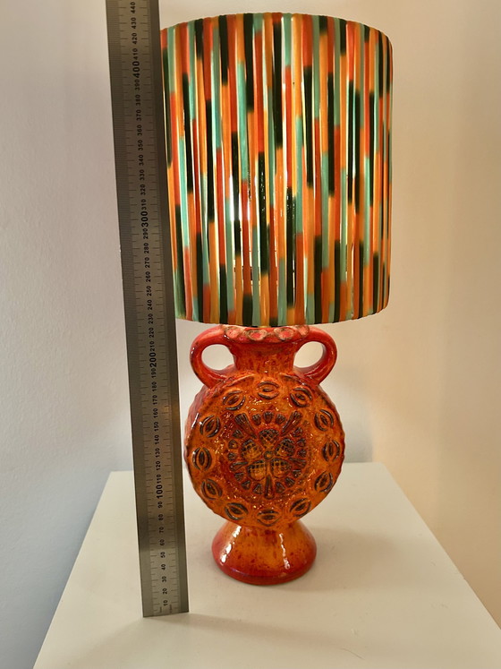 Image 1 of Lámpara de mesa estilo Pop Art - apta para uso exterior - reciclada - inalámbrica