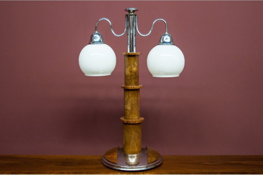 Art Deco Tischlampe, Mitte 20.