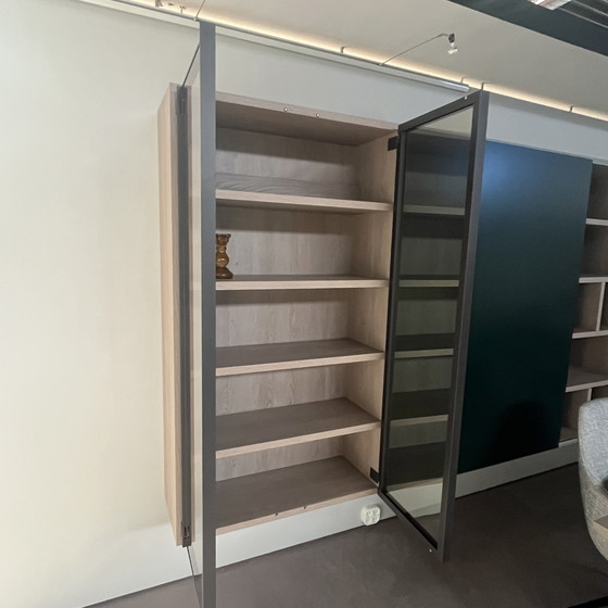 Image 1 of Novamobili TV wall cabinet with display case with LED