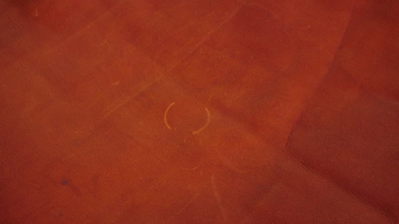 Image 1 of Vintage zithoek | 3-zits | fauteuil + hocker | King sofa | Leer