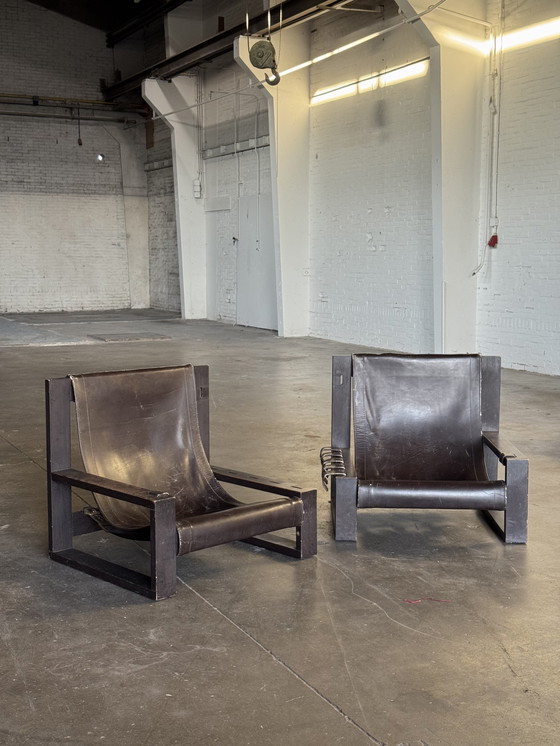 Image 1 of Sonja Wasseur Brutalist Chairs 