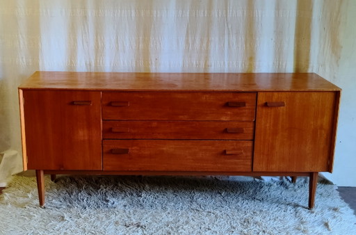Credenza in teak in stile scandinavo di G-Plan - anni '60 – dressoirs, Wood