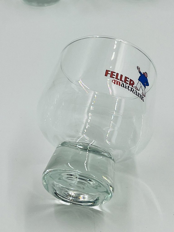 Set di 6 Bicchieri Feller Maitrank, Bicchieri e caraffe, Vetro, Multicolore (foto 8 di 8)
