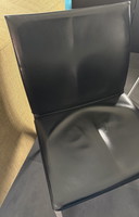 6x Zanotta eetkamerstoelen