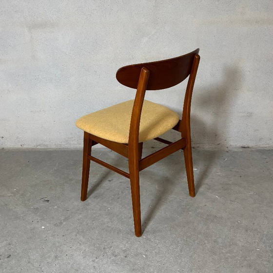 Image 1 of 6 sedie da pranzo Farstrup modello 210 - Danimarca