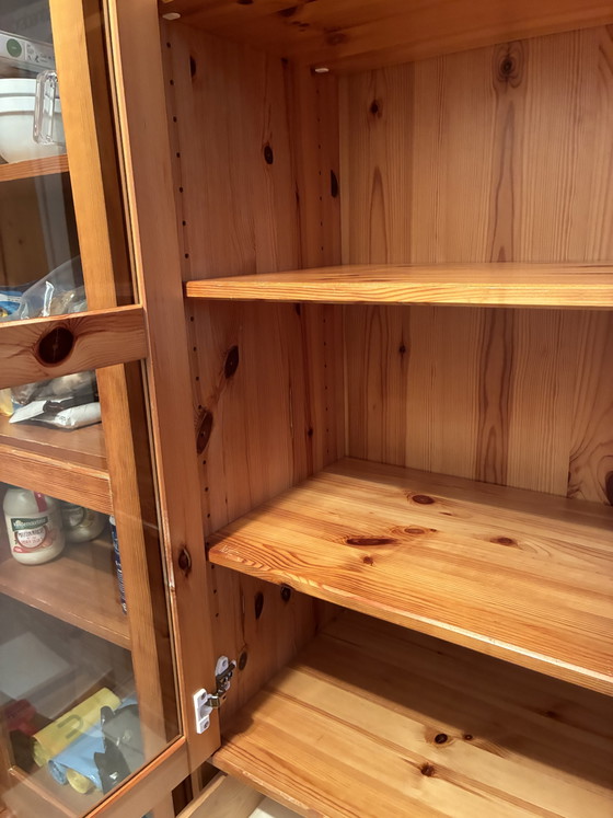 Solid Pine Wooden Sideboards – Glass (photo 3 of 5)