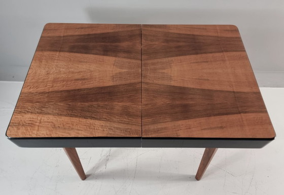 Image 1 of Art Deco Dining Table in Walnut, 1960s