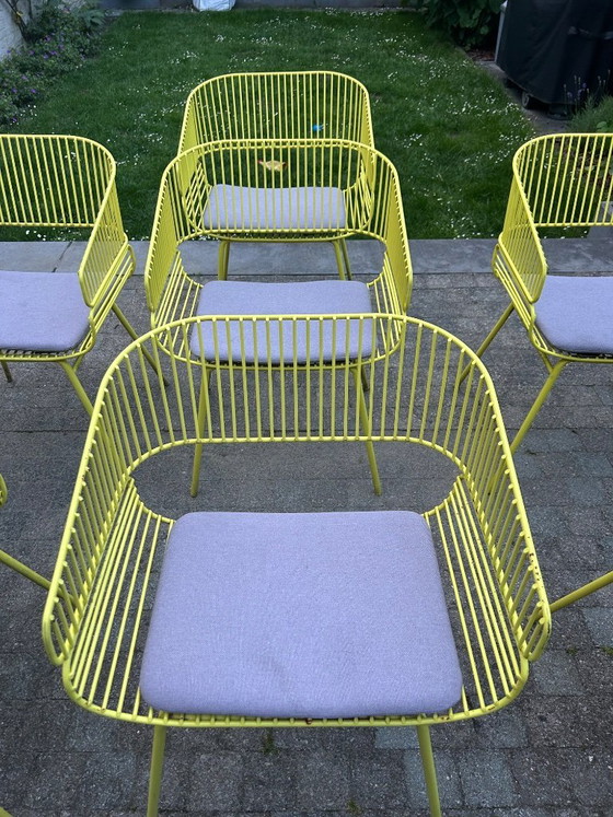 Image 1 of 7x Chaise Trame Petite Friture 