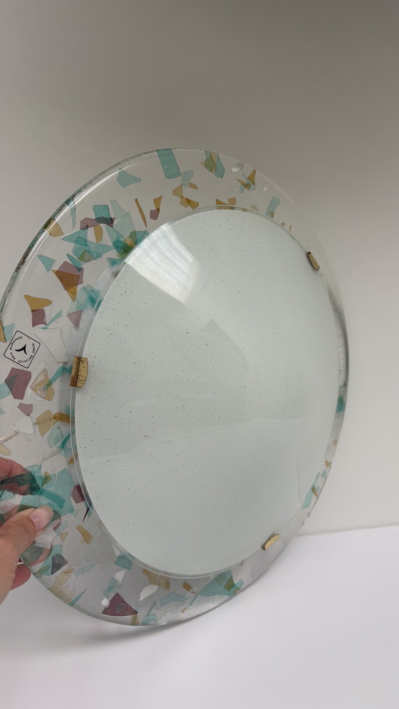 Image 1 of Vetro Artistico Arte Muranese Murano glass lamp set