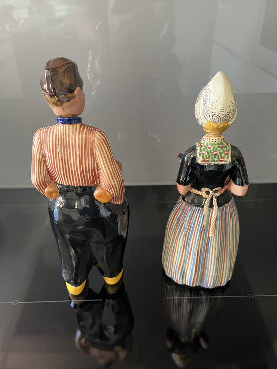 Image 1 of Botellas de jenever Bols, década de 1950