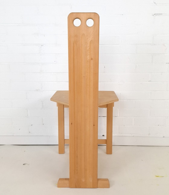 Image 1 of Vintage modernist constructivist stoeltje jaren 70
