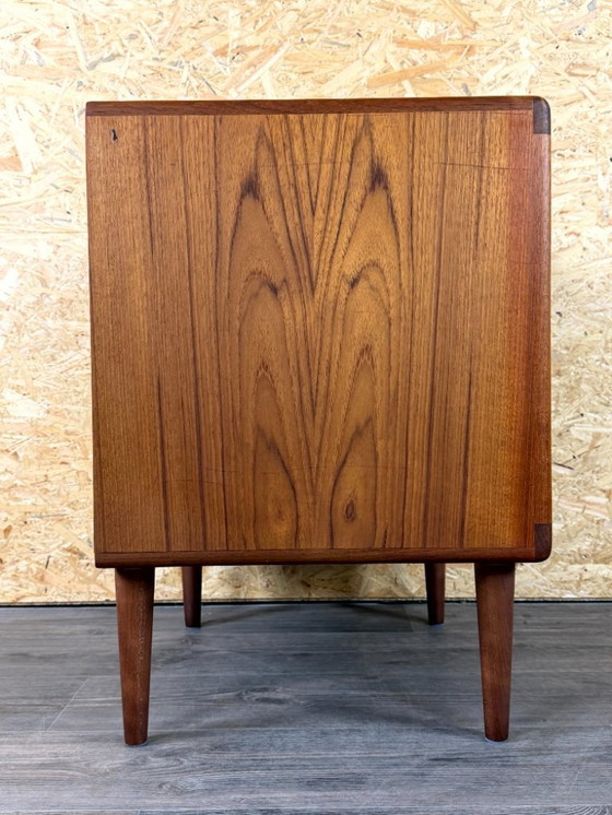 Image 1 of 1960s/70s Teak Sideboard Credenza Cabinet Danish Modern Design Denmark