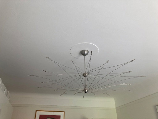 Ferro Light Design Mini Mega Spoetnik Hanglamp – hanglampen, rvs, Metal (photo 2 of 5)