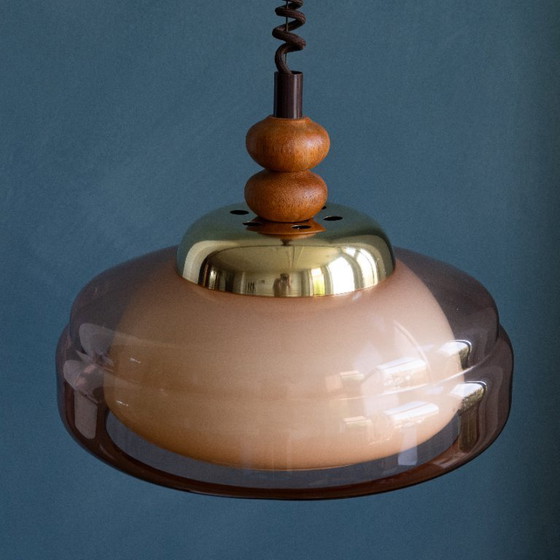 Image 1 of Herda Lampe suspendue Space Age Design