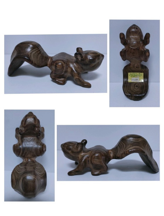 Image 1 of squirrel sculpture cm Copeland vintage cypress