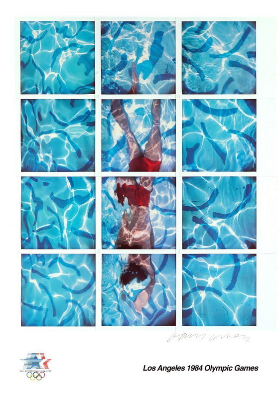 Image 1 of Tuffatore in piscina - David HOCKNEY 1984 - Poster 70 × 100 cm
