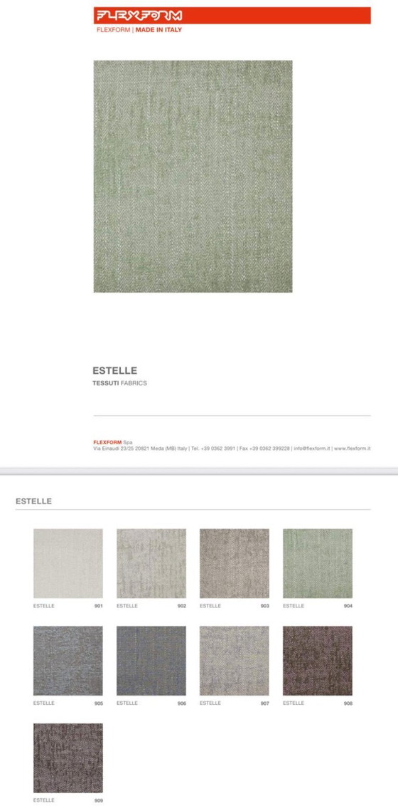 Image 1 of Sofá Soft Dream de 2 plazas | Diseñador de Flexform Antonio Citterio