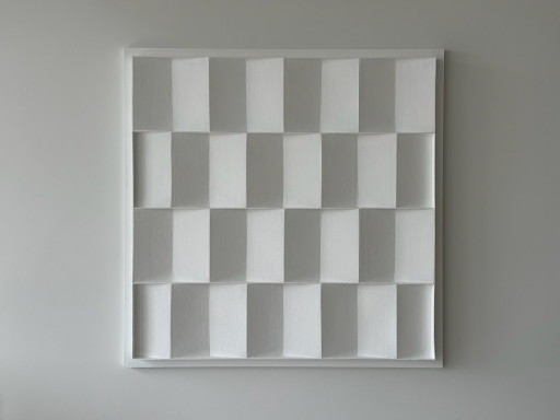 Beautiful Unique 3D Relief NUL Artwork (80x80cm) | Modern