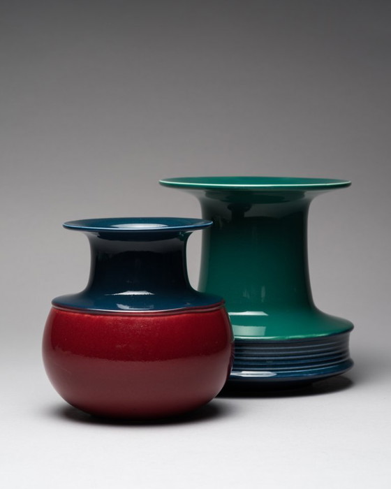 Image 1 of Rosenthal Studio Linie Tapio Wirkkala PLUS Vase Duo MCM WGP Vintage Chic 1960s