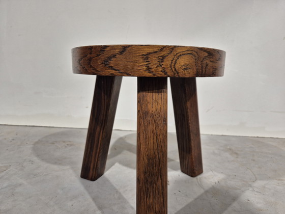 Image 1 of Brutalist japandi vintage tripod krukje