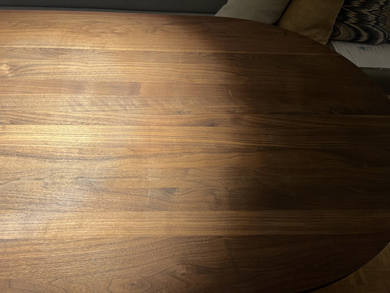 Image 1 of Prachtig notenhouten blad!