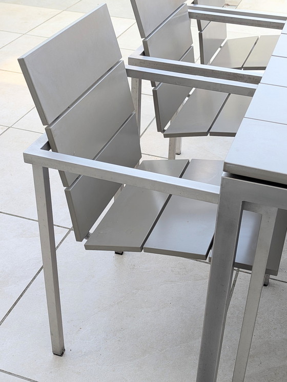 Image 1 of Set da giardino Tribu.

Tavolo con 6 sedie.