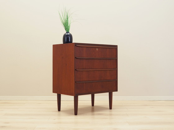 Image 1 of Commode en teck, Design danois, 1970S, Production : Danemark