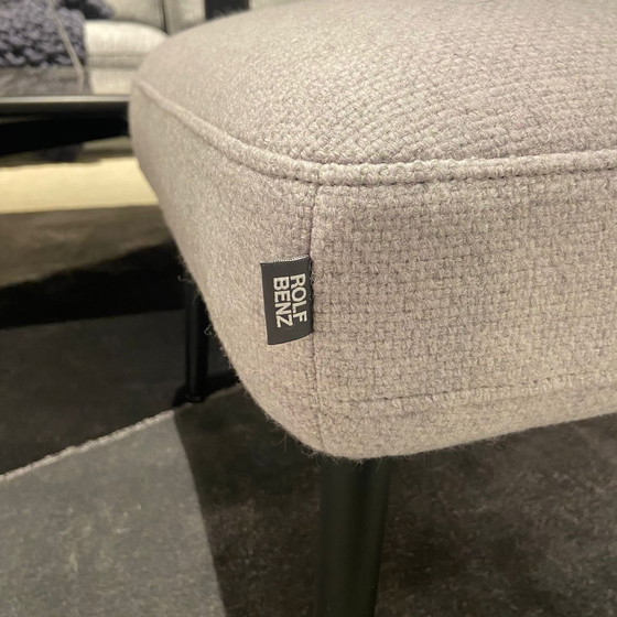 Image 1 of Poltrona Jon di Rolf Benz con pouf