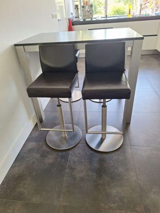 Design Bar Stools KFF – Barstools, Leather (photo 4 of 12)