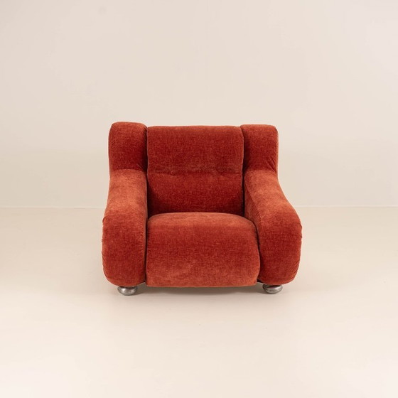 Image 1 of Re-upholstered Italian armchair