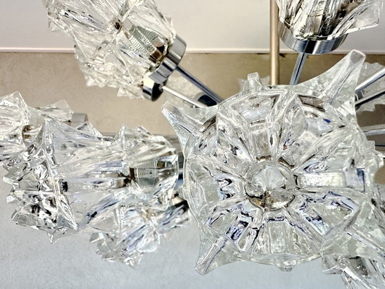 Vintage Richard Essig Spoetnik Lamp – Hanglampen, Glass, Metal (photo 15 of 18)