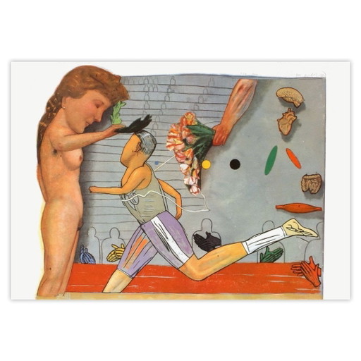 Pat Andrea Signed Lithograph Champion Olympique (JO Barcelona) 1992 – lithos zeefdrukken, Paper (photo 2 of 5)