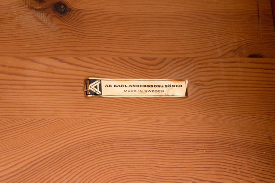 Image 1 of Ensemble de 6 chaises en pin de Roland Wilhelmsson pour Karl Andersson & Söner, Suède 1960