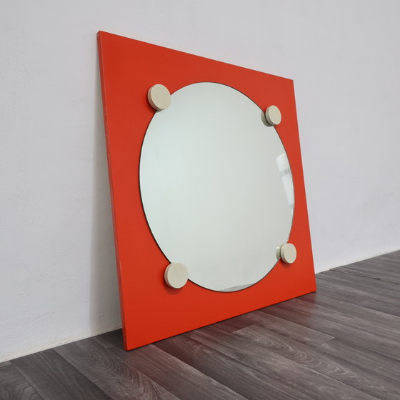 Image 1 of Space Age Mirror Design 1970s Modern Vintage