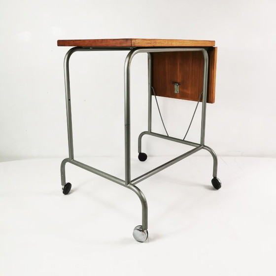 Image 1 of Bauhaus side table, Denmark 1950s