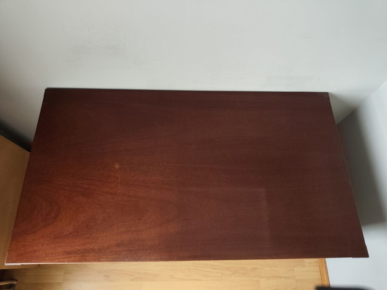 vintage campagne/military desk – Meubels, Hout, Messing (photo 2 of 8)