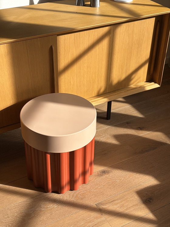 Image 1 of Table d'appoint Ikea x couleur brute