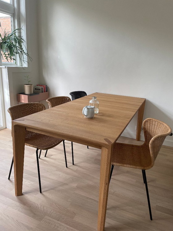 Image 1 of 4 x C603 Feelgood stoelen, binnen, rotan, goede staat