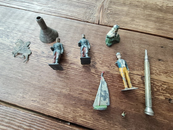 Collection de figurines miniatures en laiton et étain avec boîte – Objets déco, Metal, Brass (photo 7 of 9)