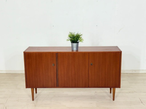 Mid-Century Teak Sideboard / Vintage Chest of Drawers / 1960s Cabinet
