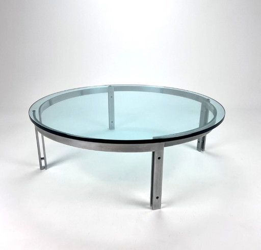 Table basse conçue par Hank Kwint pour Metaform, Pays-Bas, années 1970