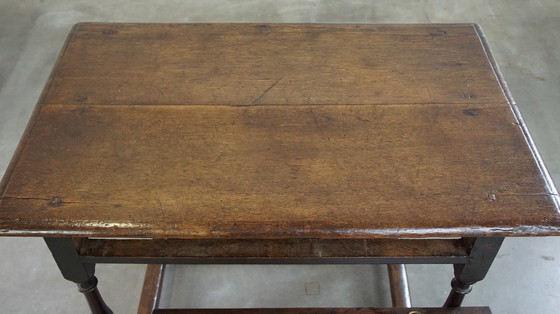 Image 1 of Bijzet/ Haltafel Met 1 Lade