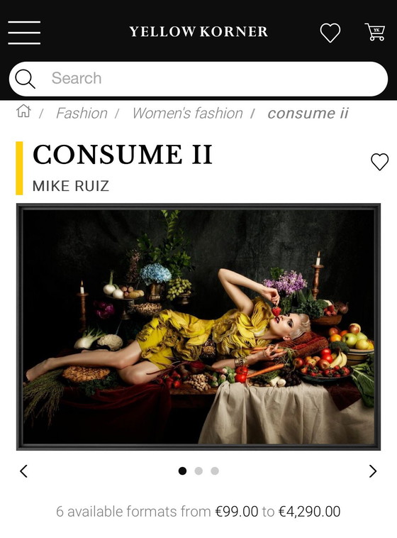 Image 1 of Fotokunst: Consume 2 von Mike Ruiz