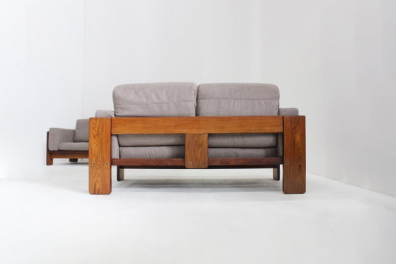 Image 1 of Set di divani vintage Bastiano Tobia Scarpa Gavina anni '70, set di 2