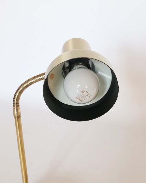 Image 1 of Vintage brass desk lamp Belid Swedish lamp