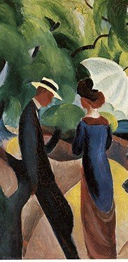 Macke, August - Promenade